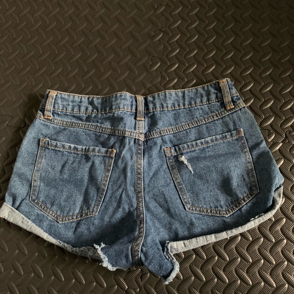 forever 21 short denim shorts size 27 - Picture 2 of 3